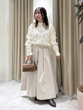 harunaさん（レディース・147cm）の冬コーディネート