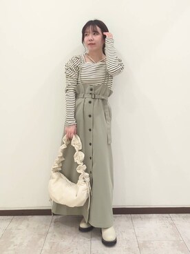 harunaさん（レディース・147cm）の冬コーディネート