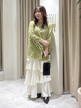 harunaさん（レディース・147cm）の春コーディネート