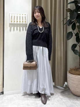 harunaさん（レディース・147cm）の冬コーディネート