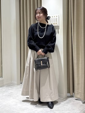 harunaさん（レディース・147cm）の冬コーディネート