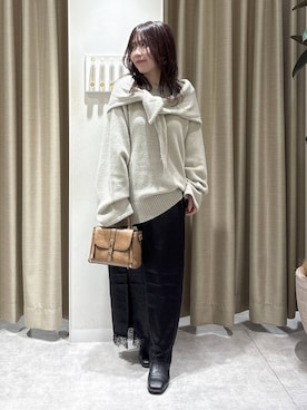 harunaさん(レディース・147cm)の冬コーディネート