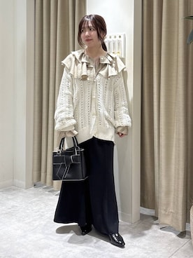 harunaさん（レディース・147cm）の冬コーディネート