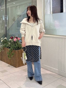 harunaさん（レディース・147cm）の冬コーディネート