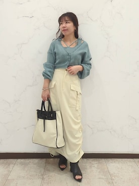 harunaさん（レディース・147cm）の冬コーディネート