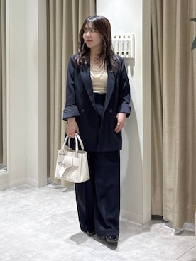 harunaさん（レディース・147cm）の冬コーディネート