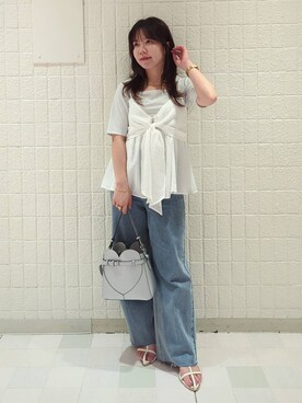 harunaさん（レディース・147cm）の夏コーディネート