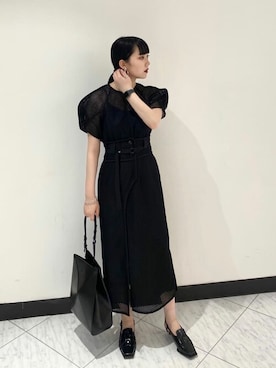 kazunaさん（レディース・162cm）の夏コーディネート