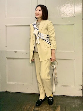 「odub」｜土倉さん（レディース・153cm）の冬コーディネート