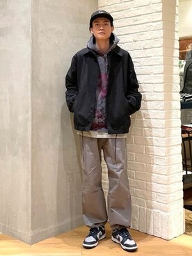 「BMINGLIFESTOREbyBEAMS」｜B:MING by BEAMS MENさん（メンズ・180cm）の冬コーディネート