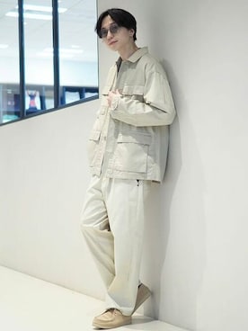 「Coming soon…」｜「アイテム（ブルゾン）」を使った、B:MING by BEAMS MENさん（メンズ・186cm）の春コーディネート