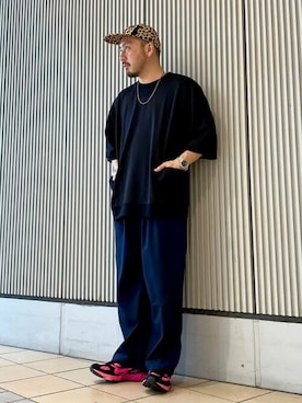 「WILD THINGS（ワイルドシングス）のアイテム（帽子）」を使った、B:MING by BEAMS MENさん（メンズ・175cm）の春コーディネート