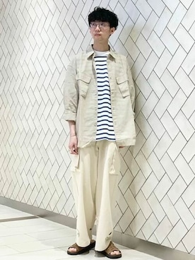 B:MING by BEAMS MENさんの「MALIBU SANDALS / ZUMA」を使ったコーディネート