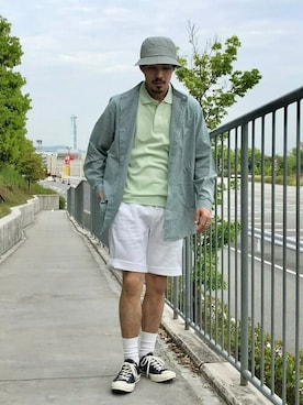 B:MING by BEAMS MENさん（メンズ・176cm）の春コーディネート