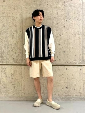 B:MING by BEAMS MENさん(メンズ・175cm)の夏コーディネート