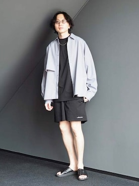 「BeAMS DOT（ビームスドット）のアイテム」を使った、B:MING by BEAMS MENさん（メンズ・186cm）の夏コーディネート