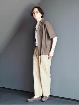 B:MING by BEAMS MENさん（メンズ・186cm）の夏コーディネート
