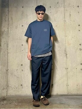 B:MING by BEAMS MENさん（メンズ・176cm）の夏コーディネート