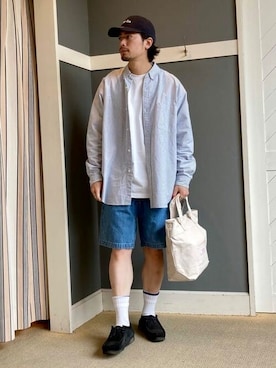 B:MING by BEAMS MENさん（メンズ・176cm）の夏コーディネート