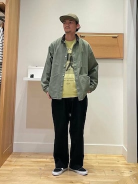 「ワーク」｜「アイテム（ブルゾン）」を使った、B:MING by BEAMS MENさん（メンズ・175cm）の秋コーディネート