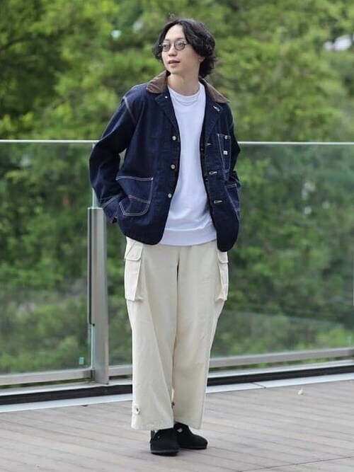 Lee x B:MING by BEAMS / 別注 3way メモリアル カバーオールを使った
