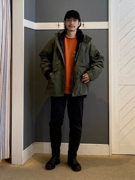 B:MING by BEAMS / 撥水 3ウェイ ミリタリー ブルゾンを使ったメンズ  