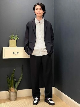 B:MING by BEAMS MENさん（メンズ・180cm）の冬コーディネート