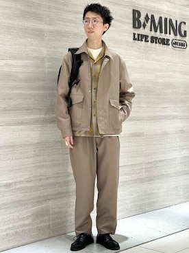B:MING by BEAMS MENさん（メンズ・174cm）の春コーディネート