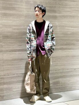 B:MING by BEAMS MENさん（メンズ・175cm）の春コーディネート