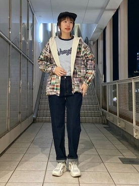 B:MING by BEAMS MENさん（レディース・169cm）の春コーディネート