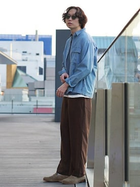 B:MING by BEAMS MENさん（メンズ・186cm）の春コーディネート