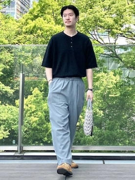 B:MING by BEAMS MENさん（メンズ・172cm）の春コーディネート