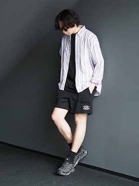「MALIBU SHIRTS（マリブシャツ）のアイテム」を使った、B:MING by BEAMS MENさん（メンズ・175cm）の春コーディネート