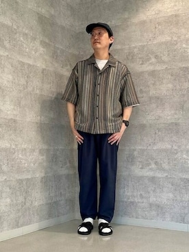 「SUBLIME（サブライム）のアイテム（帽子）」を使った、B:MING by BEAMS MENさん（メンズ・170cm）の春コーディネート