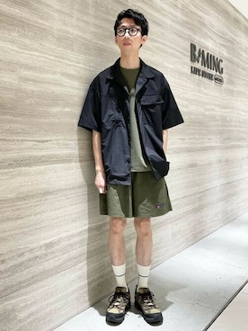「アクティブ」｜B:MING by BEAMS MENさん（メンズ・174cm）の夏コーディネート
