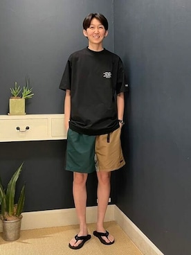 「MALIBU SHIRTS（マリブシャツ）のアイテム」を使った、B:MING by BEAMS MENさん（メンズ・178cm）の夏コーディネート