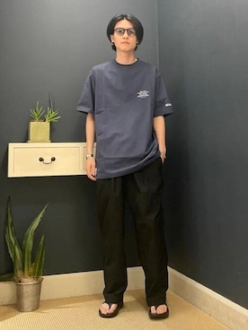 「MALIBU SHIRTS（マリブシャツ）のアイテム」を使った、B:MING by BEAMS MENさん（メンズ・180cm）の夏コーディネート