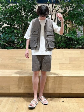 B:MING by BEAMS MENさん（メンズ・186cm）の夏コーディネート