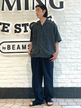 B:MING by BEAMS MENさん（メンズ・172cm）の夏コーディネート