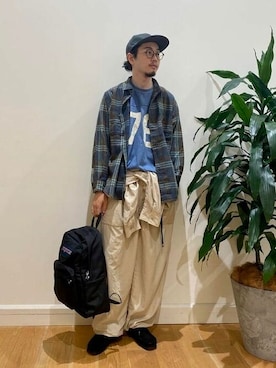 B:MING by BEAMS MENさん（メンズ・173cm）の秋コーディネート