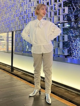 B:MING by BEAMS MENさん（レディース・161cm）の冬コーディネート