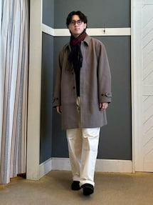 B:MING by BEAMS / ハイブリットメルトン ステンカラー コートを使った