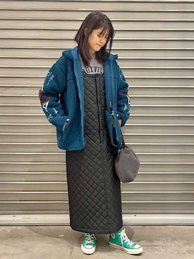 「PENDLETON（ペンドルトン）のアイテム（ジャケット/アウター）」を使った、B:MING by BEAMS MENさん（レディース・166cm）の冬コーディネート