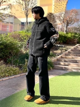「PENDLETON（ペンドルトン）のアイテム（ジャケット/アウター）」を使った、B:MING by BEAMS MENさん（メンズ・168cm）の冬コーディネート