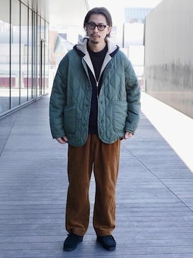 B:MING by BEAMS MENさん（メンズ・176cm）の冬コーディネート