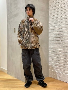 「WILD THINGS（ワイルドシングス）のアイテム（ブルゾン）」を使った、B:MING by BEAMS MENさん（メンズ・178cm）の冬コーディネート