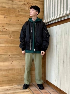 B:MING by BEAMS MENさん（メンズ・176cm）の冬コーディネート