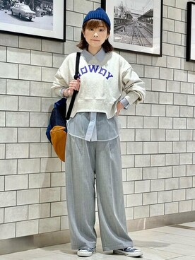 B:MING by BEAMS MENさん（レディース・159cm）の冬コーディネート