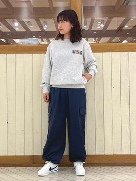B:MING by BEAMS MENさん（レディース・153cm）の冬コーディネート