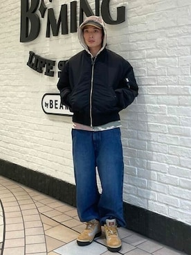 B:MING by BEAMS MENさん（メンズ・172cm）の冬コーディネート